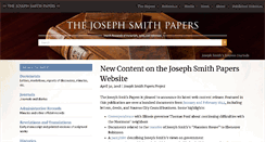 Desktop Screenshot of josephsmithpapers.org